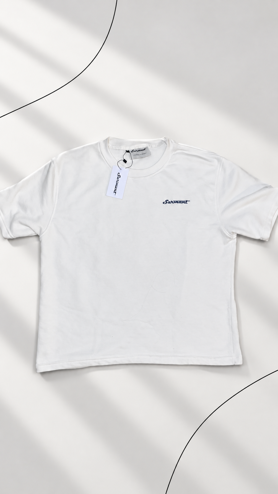 Ice Drop Overzised Tee (white)