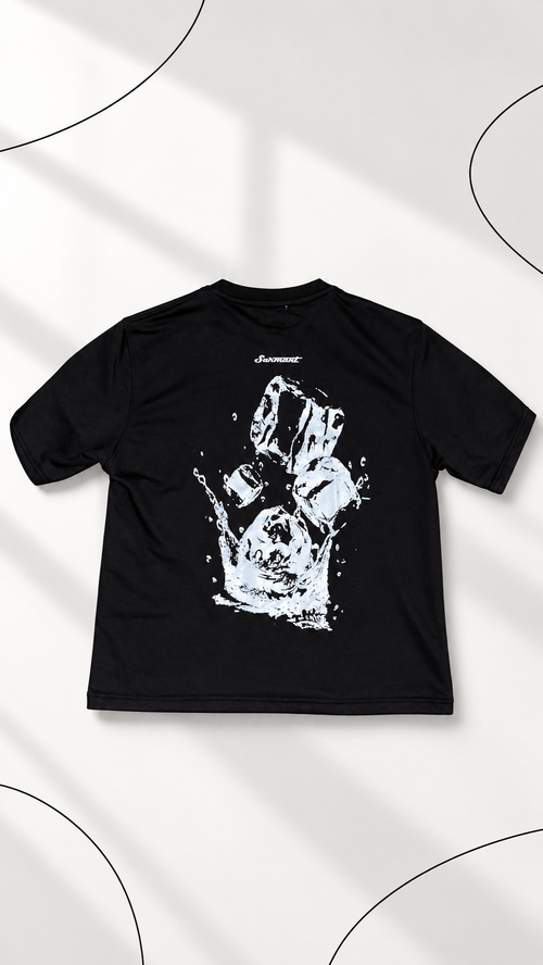 Ice Drop Overzised Tee (black)